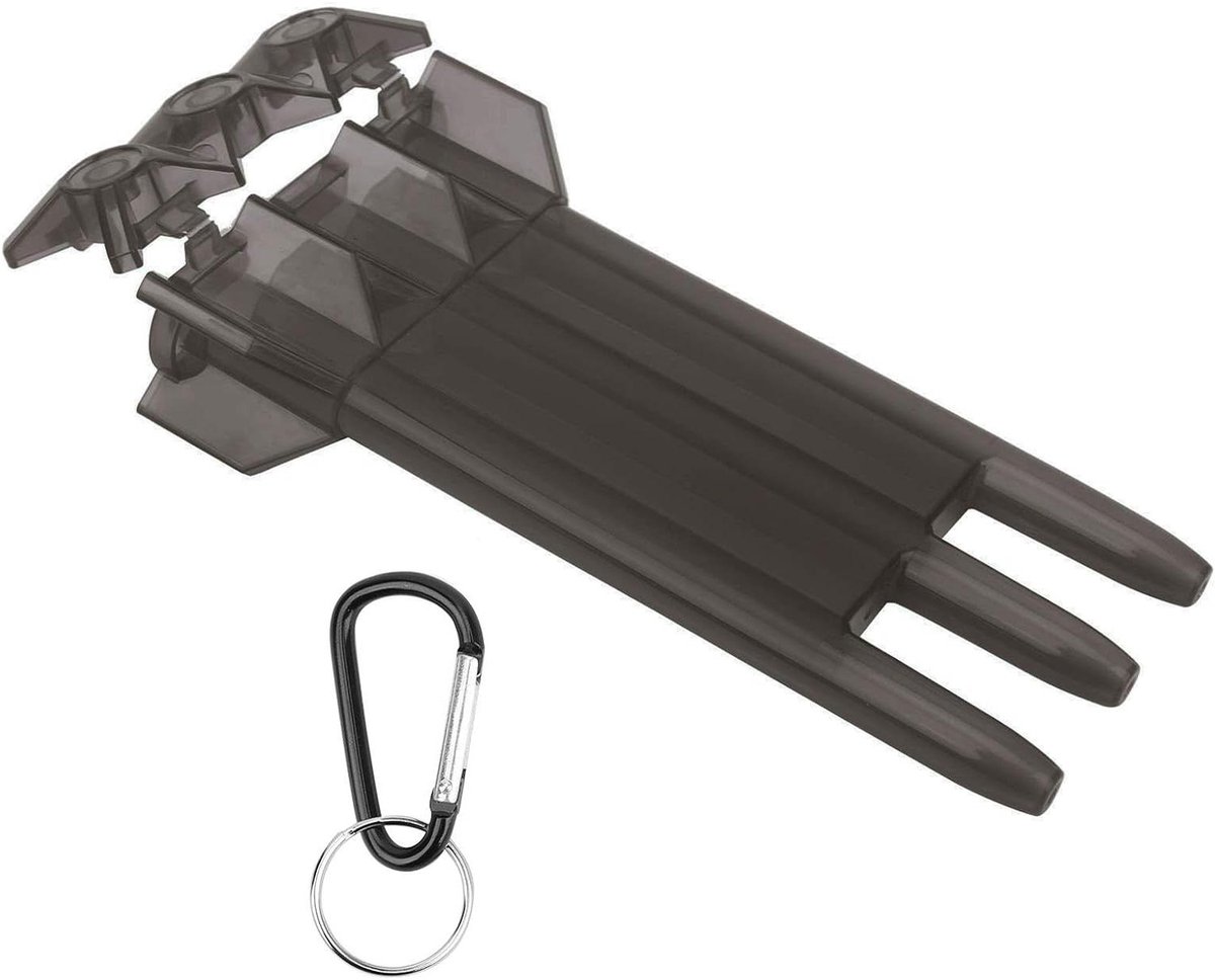 Dart Opbergdoos - Dart Koker - Darts Meenemen - Draagbaar Ontwerp - 3 Sleeve - Zwart