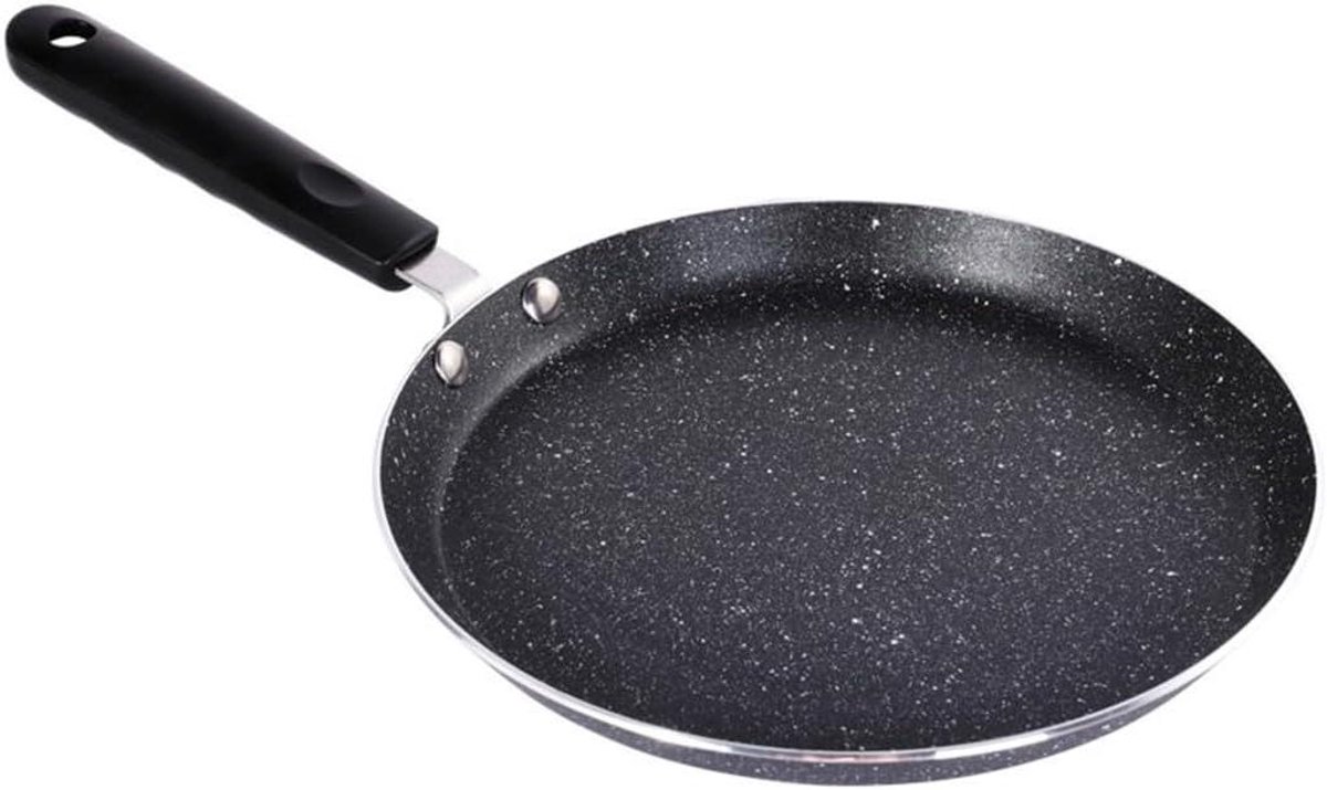 Koekenpan - Tawa pan - Pannenkoeken bakken - Antiaanbaklaag - 18 cm - Zwart