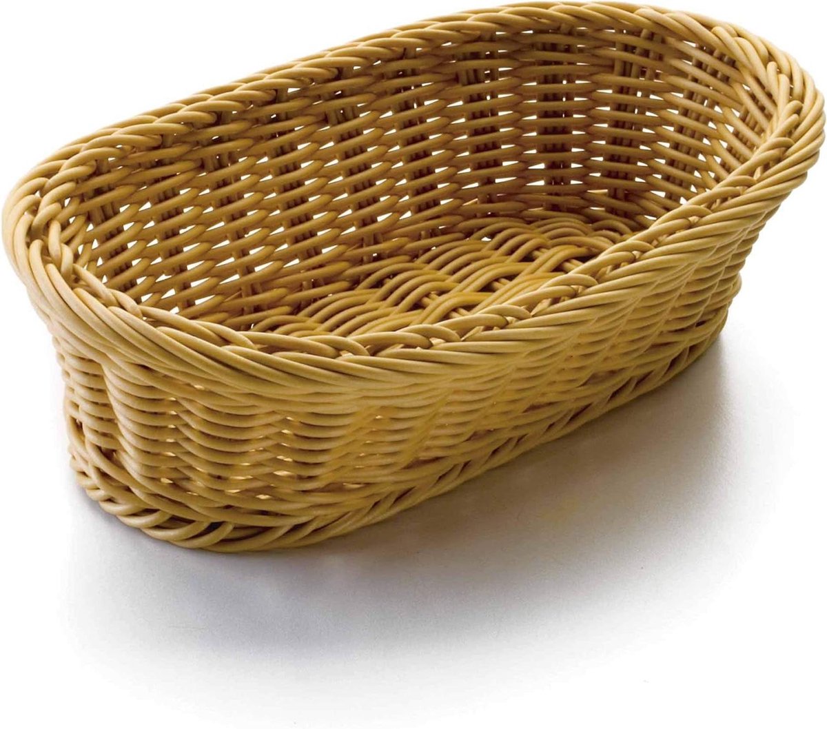 Ovale Broodmand - Brooddoos - Brood Bewaren - Handgemaakt Ontwerp - 24x17x8 cm - Mat