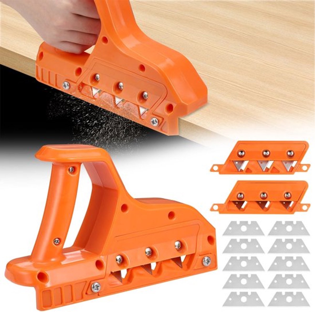 Allecto - Randschaaf - Gipsplaat - Multifunctioneel - Oranje