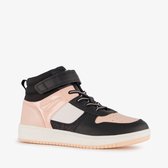 Blue Box hoge meisjes sneakers roze zwart - Maat 36