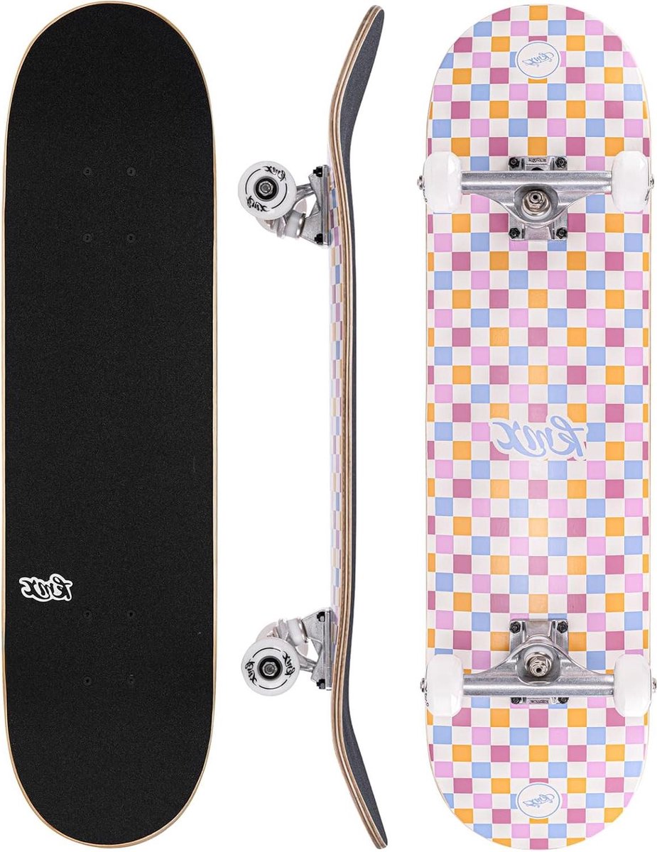 Skateboard Cruiser Board Tricks en Cruisen Canadese Esdoorn 80 x 20 cm
