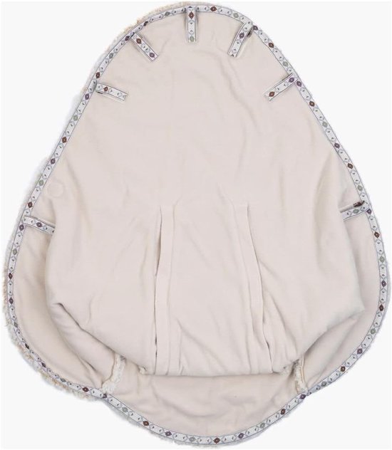 Universele Voetenzak - Babyzak Winter - Baby Warm Houden - Dubbellaags Fleece - 0-36 Maanden - Beige van Universele — afbeelding 2