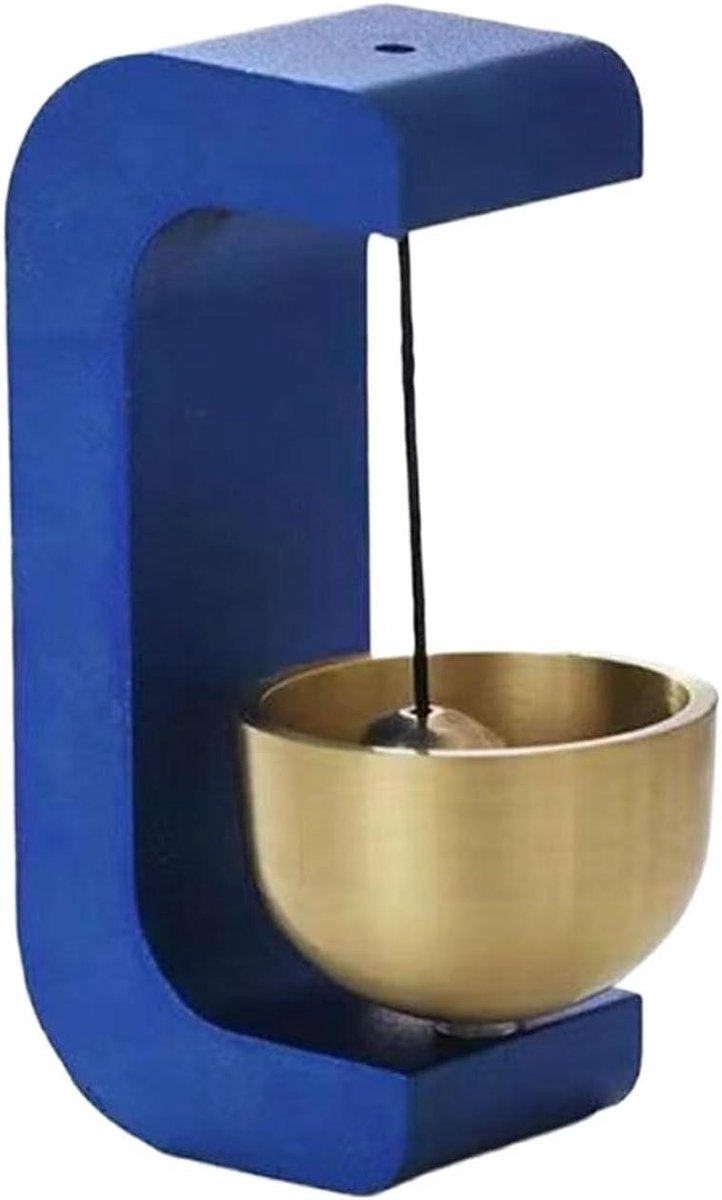 Deurbel Windgong - Deuropeningsbel Deuraccessoire - Bezoekers Aankondigen - Magnetisch Zuigmechanisme - 75 x 4 x 25 cm - Blauw
