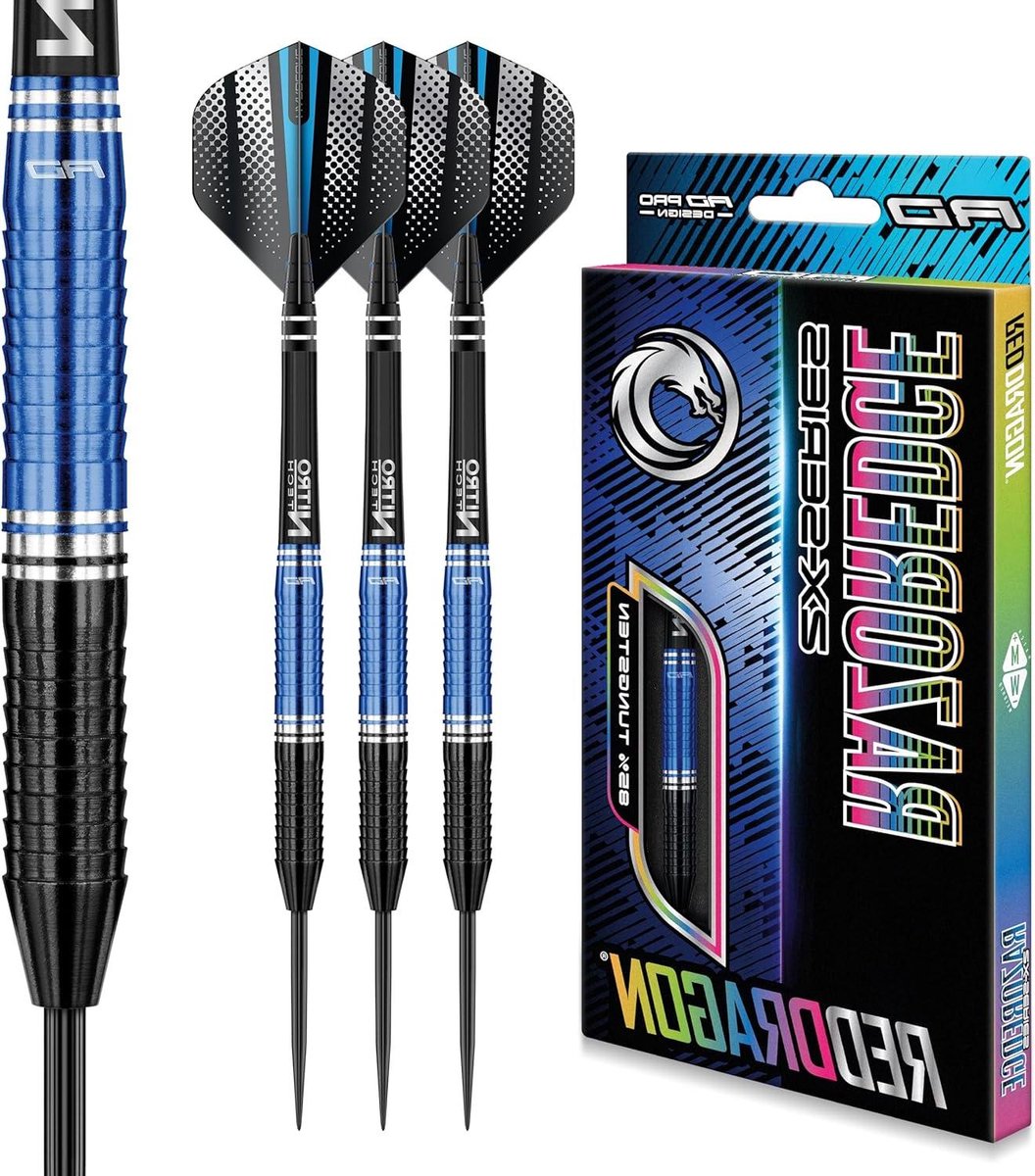 Tungsten Dartpijlen - Professionele Darts - Darten in Competitie - 85% Wolfram - 26 gram - Rood