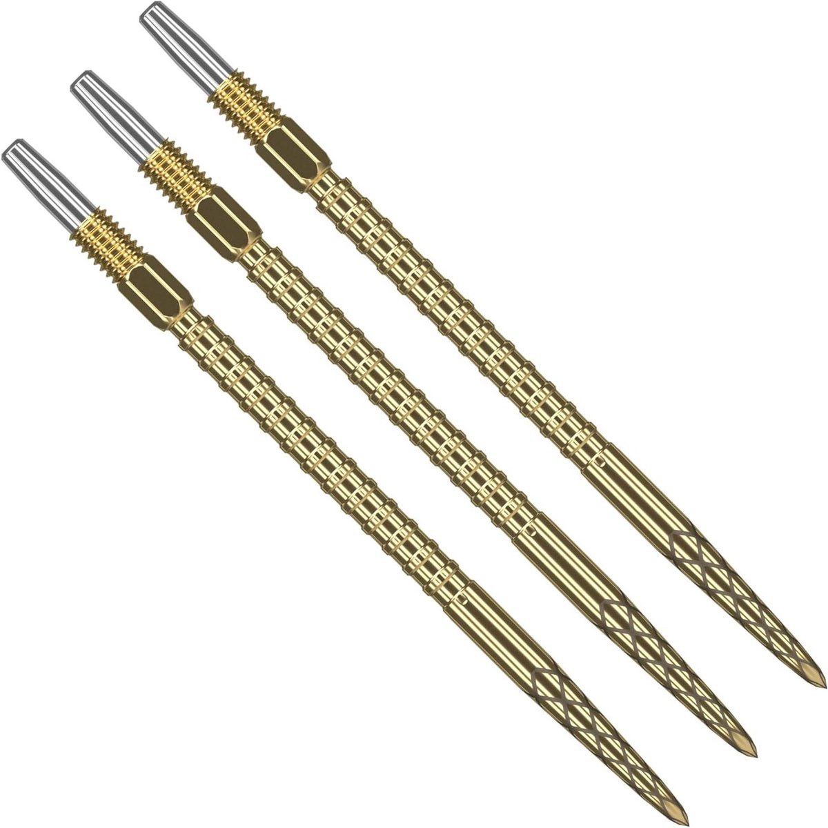 Dart Punten - Dart Pijltjes - Darten - Gepatenteerd Sluitsysteem - 35 mm - Goud