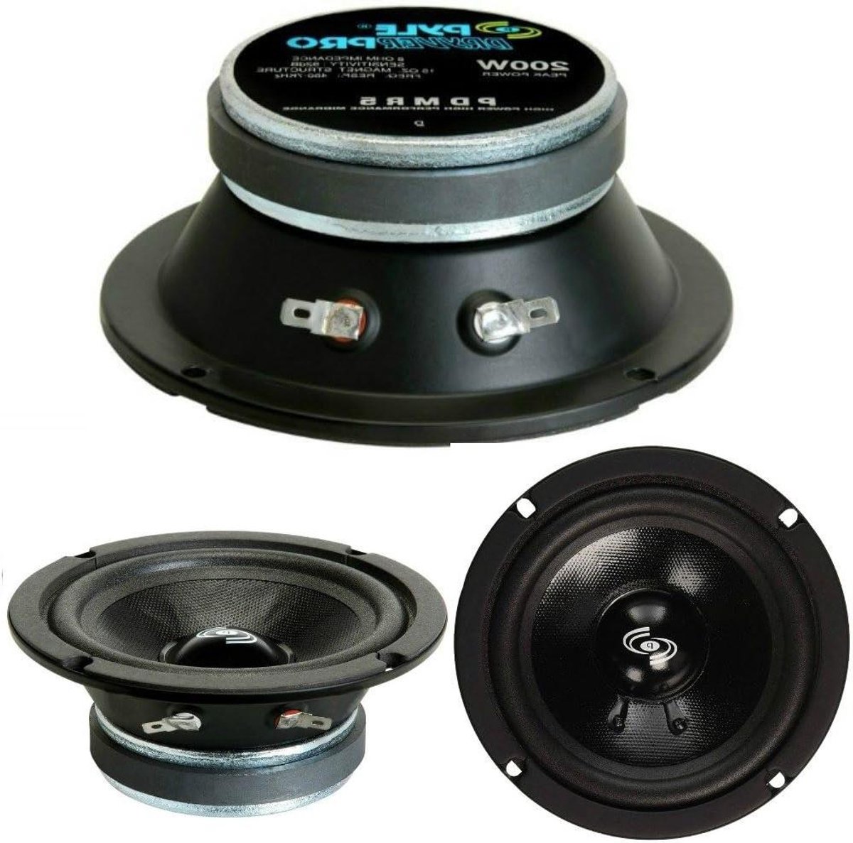 Middenkanaal Luidspreker - Midrange Speaker - Muziek Luisteren - Volledig Gesloten Mand - 13 cm - Zwart