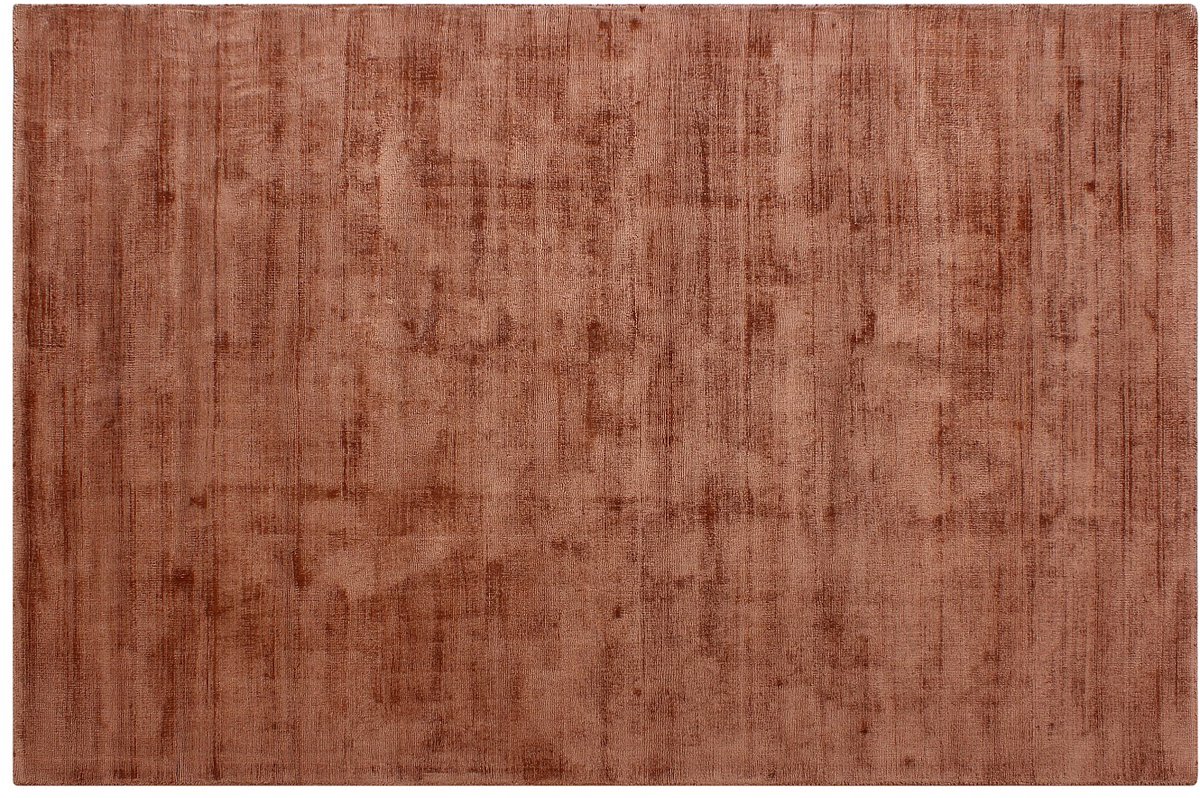 Vente-unique Handgeweven vloerkleed - 160 x 230 cm - Terracotta - 1800g/m² - MOLINI