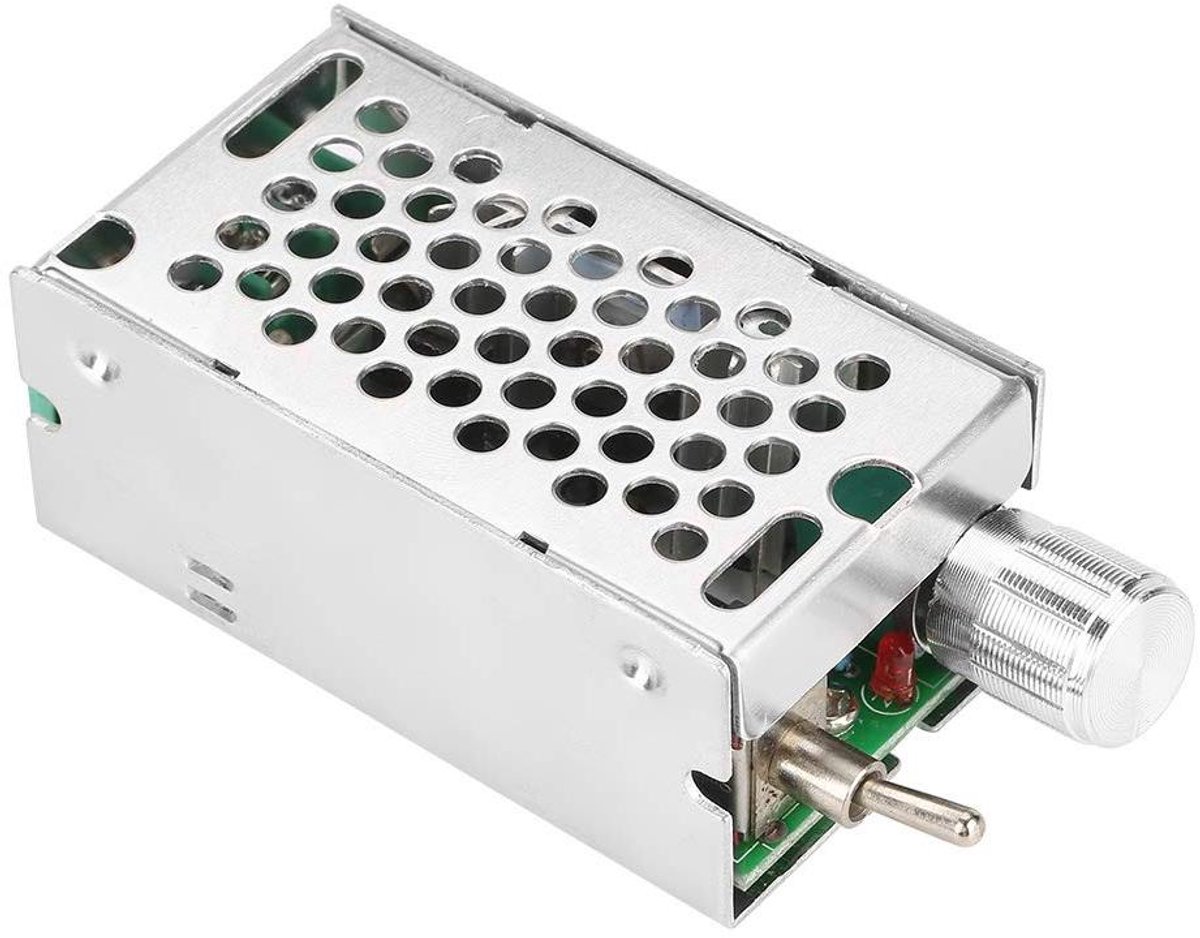 Motor Snelheidsregelaar - PWM Controller - Motoren Sturen - CW CCW Schakelaar - 12-40V DC - Zwart