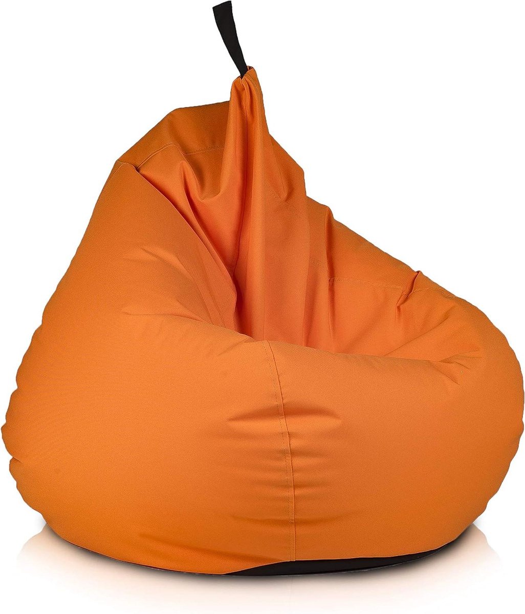 Zitzak Outdoor - Waterproof Poef - Tuin Ontspanning - Oxford 600D Polyester - 90 x 110 cm - Grijs