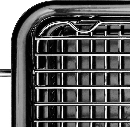 Draagbare Houtskoolgrill met Kap en Thermometer - Perfect voor Picknicks en Kamperen van Merkloos — afbeelding 4