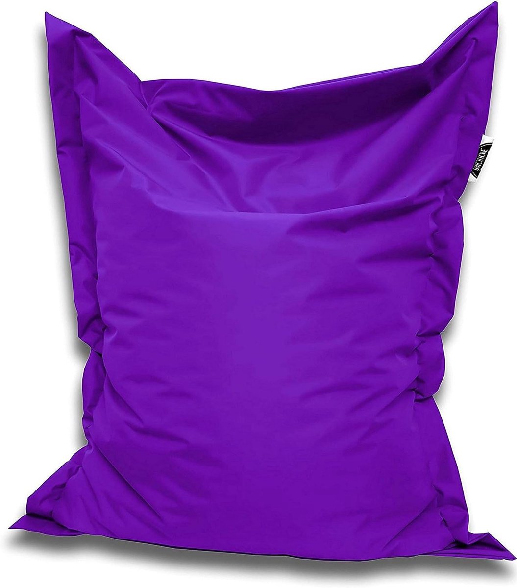 Gaming Zitzak - Zitkussen Stoel - Ontspannen Zitten - Waterafstotend Materiaal - 180x145cm - Paars