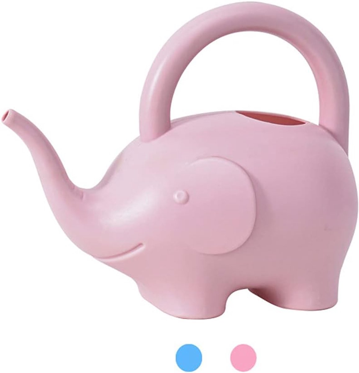 1.5L plastic gietkan Kleine lichte schattige indoor outdoor tuinplanten, volwassen olifant gietkan STYLE1: Roze