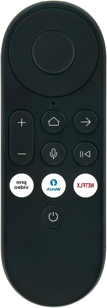 Vervanging Afstandsbediening - Voice Remote - TV Bediening - Gesproken Zoekopdracht - 18 x 3 x 1 cm - Zwart