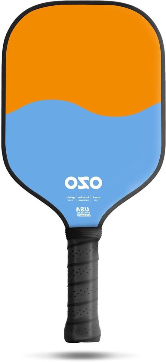 Pickleball Racket - Sport Racket - Beginnersport Spelen - Glasvezel Slagvlak - 13 mm Kern - Melon & Cotton Candy