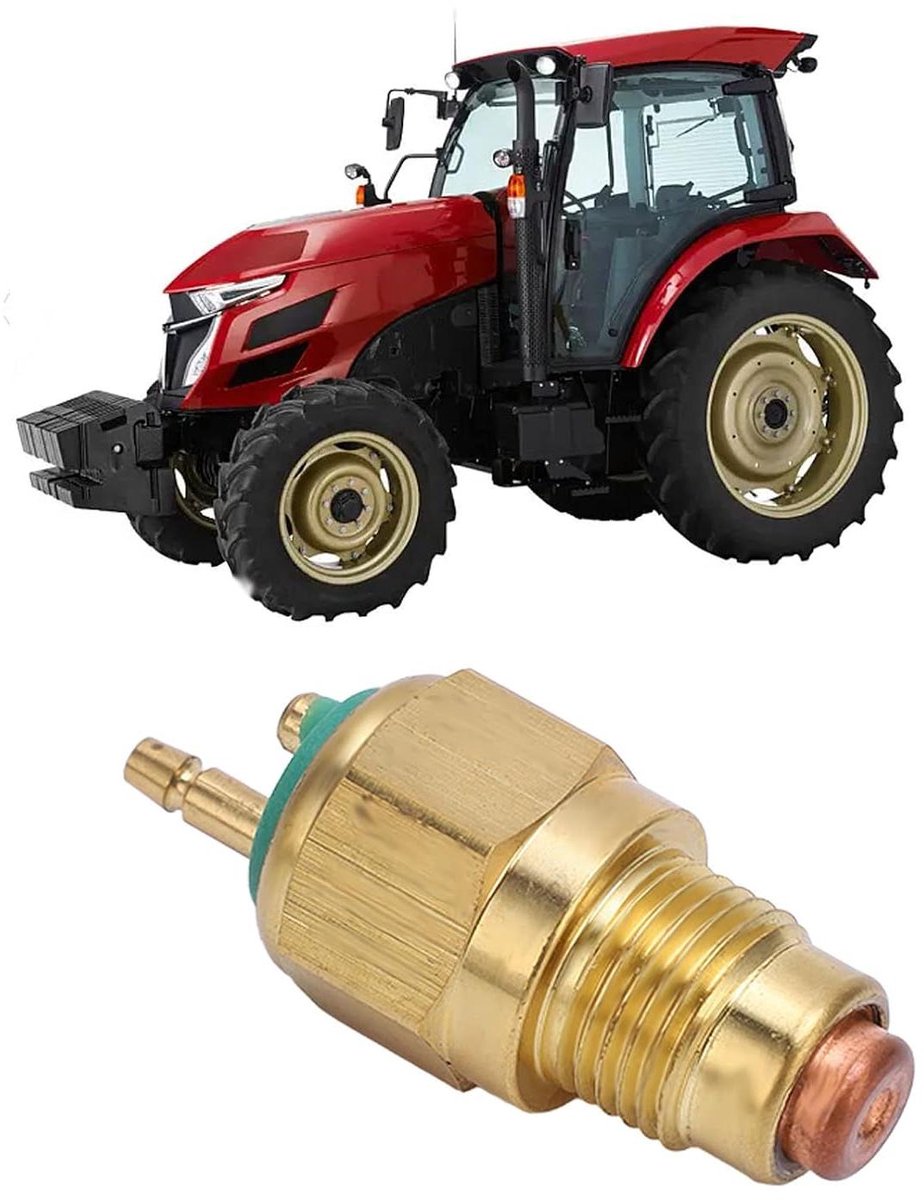 Temperatuursensor Schakelaar - Motor Sensor - Motor Controle - Messing Materiaal - Standaard Formaat - Zilver
