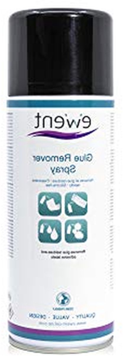 Lijmverwijderingsspray 400 ml - Verwijder Lijmresten en Etiketten van Kunststof, Glas, Hout en Metaal