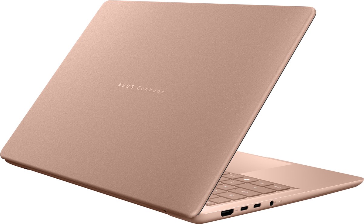 ASUS Zenbook 14 UX3480QA-U1091W - Snapdragon X1-26-100 - 14 Inch - 16 GB LPDDR5x-SDRAM - 256 GB SSD - Wi-Fi 6E thumbnail 3