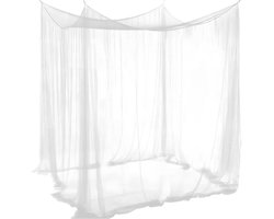 Muggennet Voor Bed, XXL, Driedeurs, Reizen, Outdoor, Klamboe, Tweepersoonsbed, Eenpersoonsbed, Luifel, Rechthoekig, Hemelbed, Gordijnen, 2,2