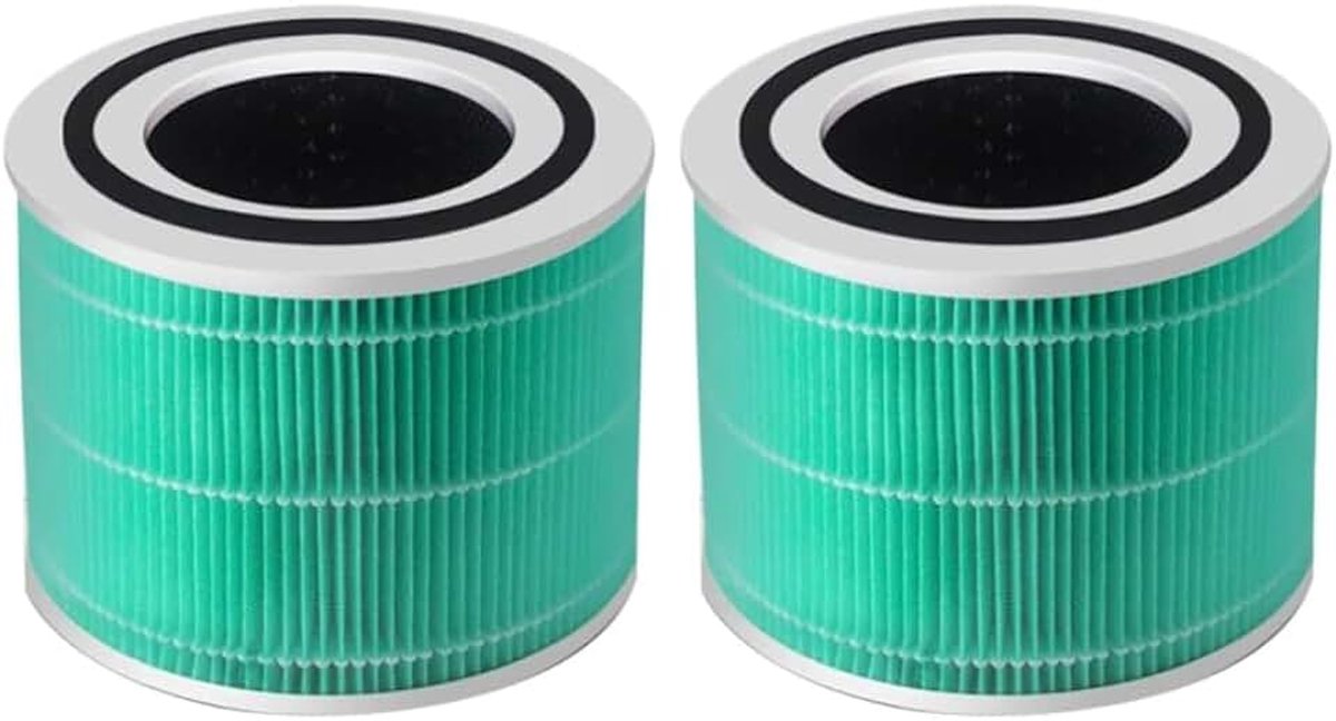 Filters HEPA-filter luchtreiniger actieve kool voor luchtreiniger Levoit Core 300 300S 300-RF (groen - giftige stoffilter