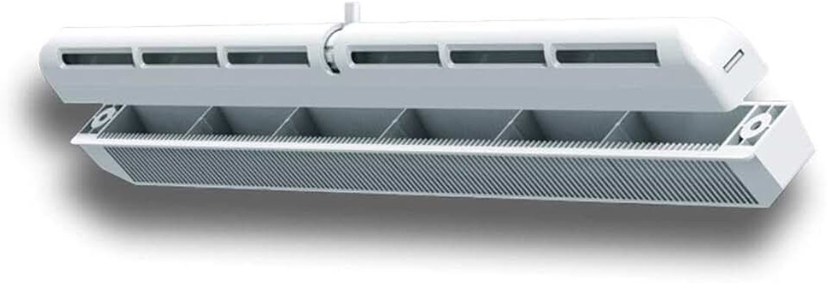 Deurventilatie, afsluitbaar, complete set, passieve ventilatie
