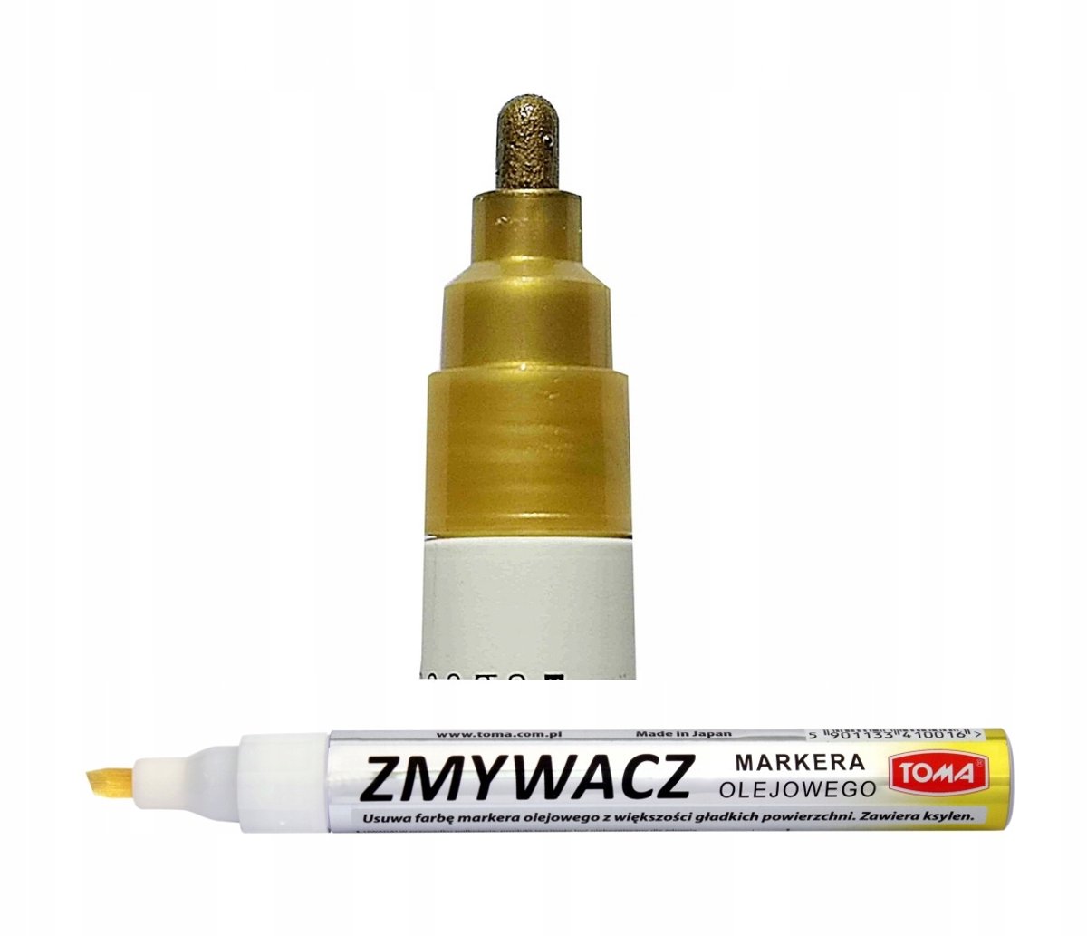 Marker voor grafieksteenletters + reiniger - goud