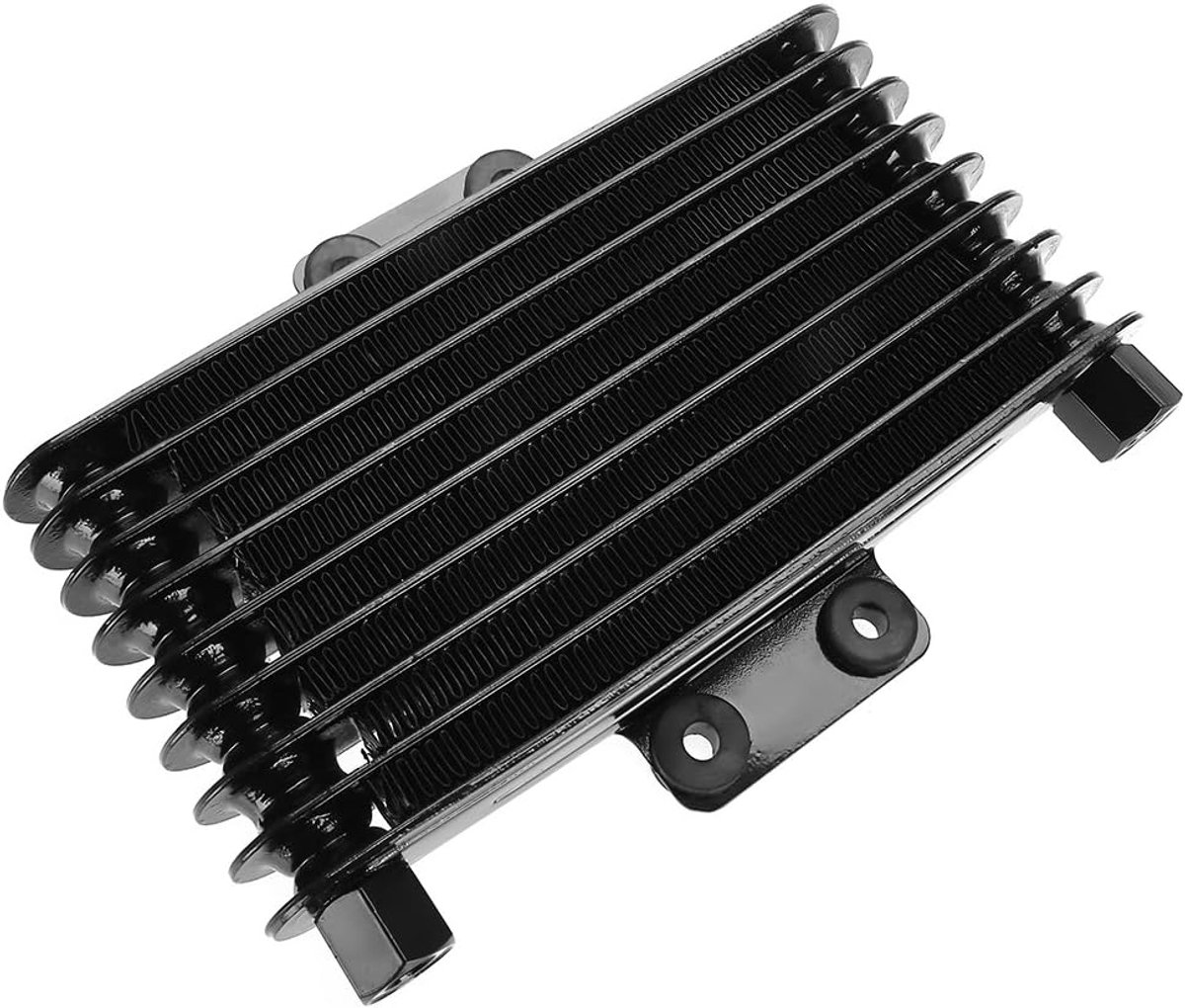 Olie Koeler, Aluminium 125ml Motorolie Koeler Koeling Radiator voor Motorfiets Dirt Bike ATV default Zwart