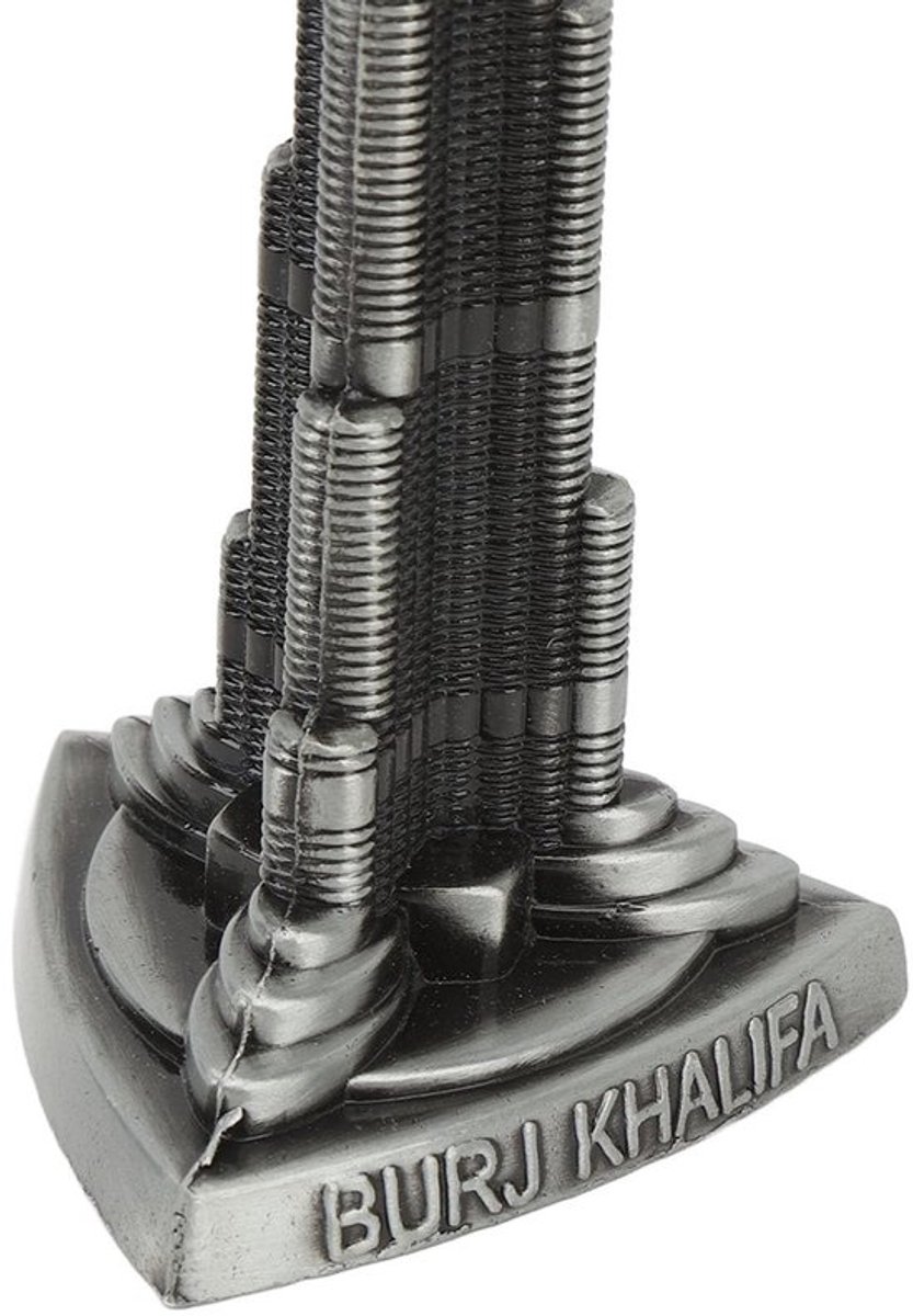 Gebouwmodel Burj Khalifa - 22 cm/8,66 inch - Legering - Ornament - Architectuur - Duurzaam ontwerp - Architectuurmodel