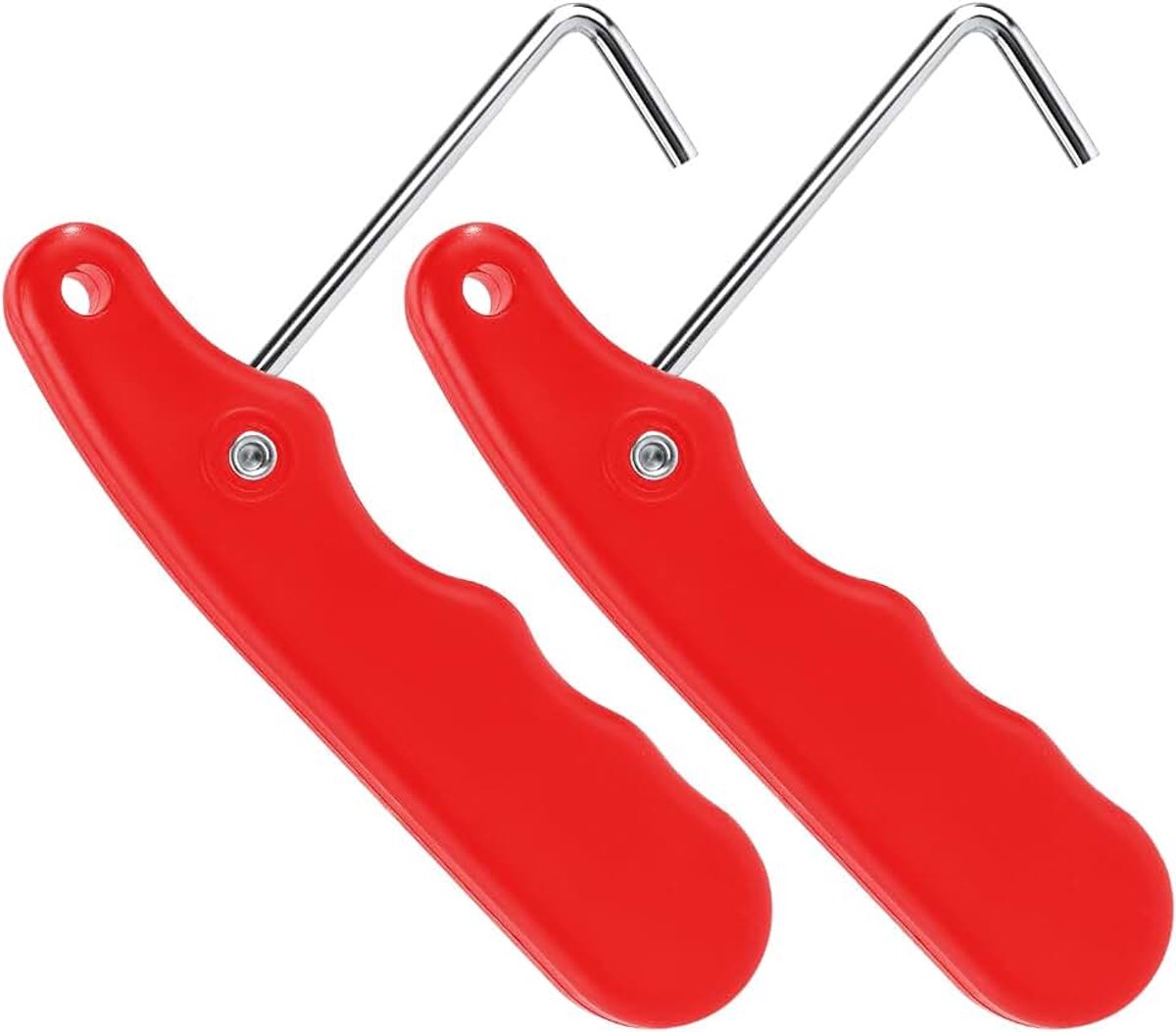 2 Stuks Schaatsveters Opvouwbare Hockey Schaatsveters Draagbare Schaatsschoen Veters met Roestvrijstalen Veterhaak voor Schaatsen Rolschaatsen Kunstschaatsen en Schoenen