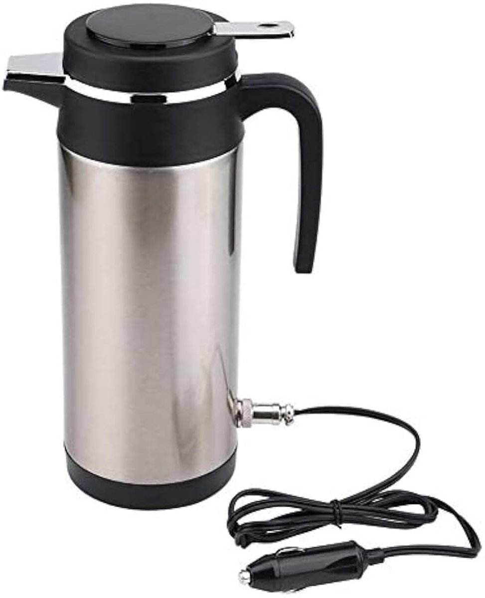 Pour voiture Chauffage de la voiture Bouteille d'eau Technologie d'isolation sous vide 11 x 3,9 pouce Idéal pour les voyages lors de sorties en famille Capacité de 1000 ml