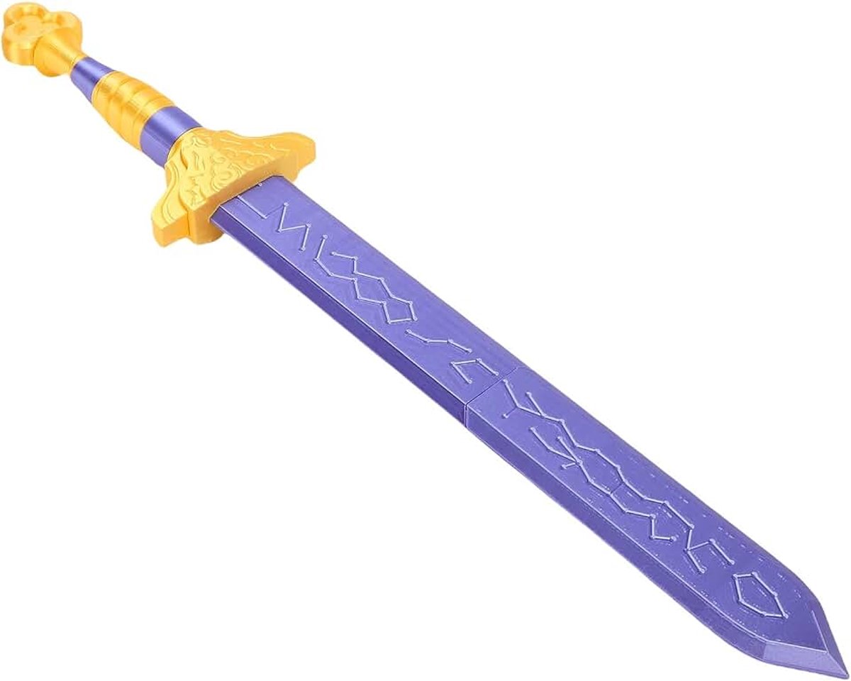 Cosplay-kostuumzwaard, 3D-printzwaardspeelgoed, Rollenspelzwaard voor Cosplaykostuum Propcollectie Festivalvakantie