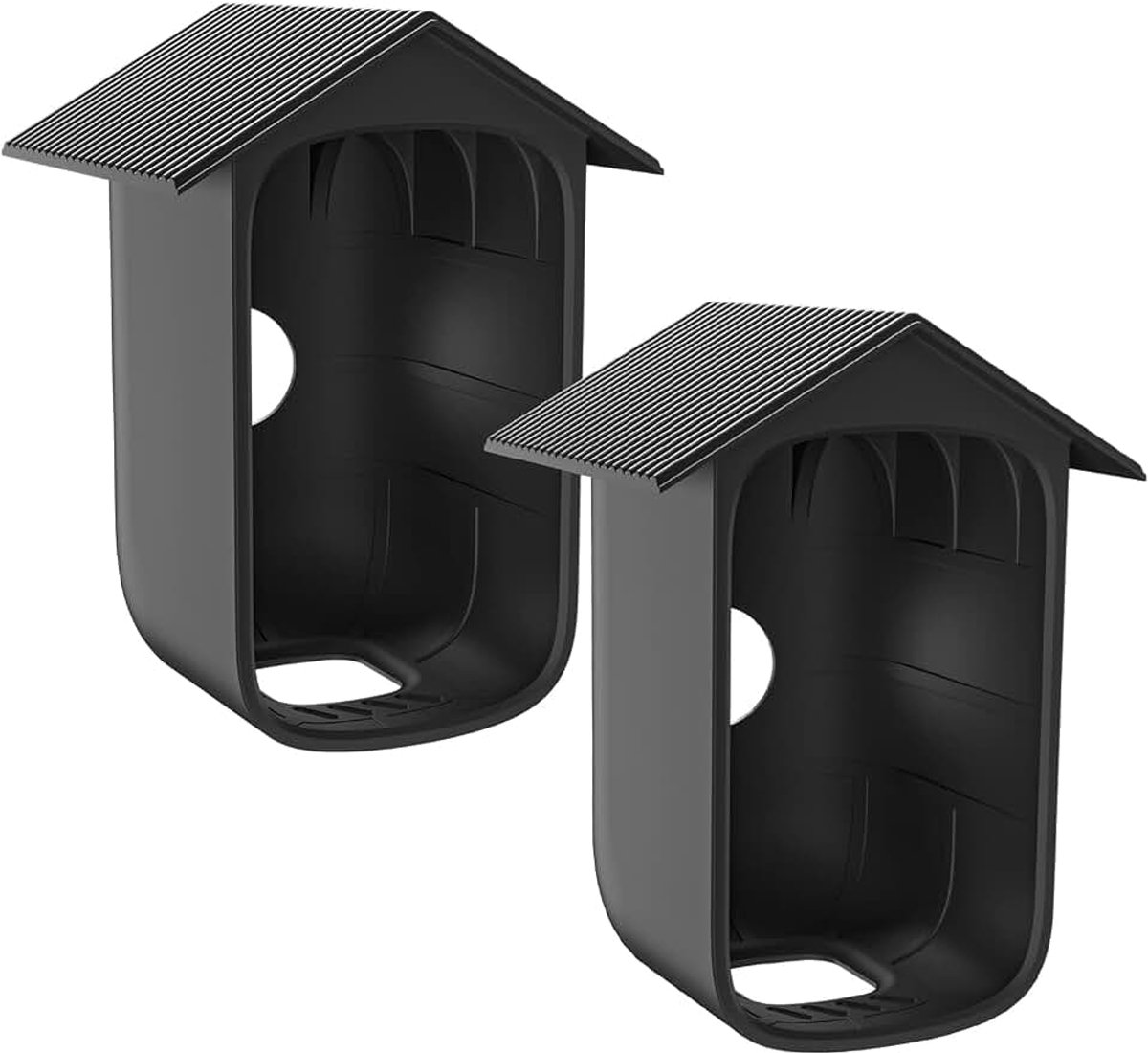 Siliconen hoes compatibel met eufy Security eufyCam S300 3C, waterdicht, zacht, licht, duurzaam siliconen hoesje voor Eufy Cam 3C bewakingscamera buiten (set van 2, camera niet inbegrepen)