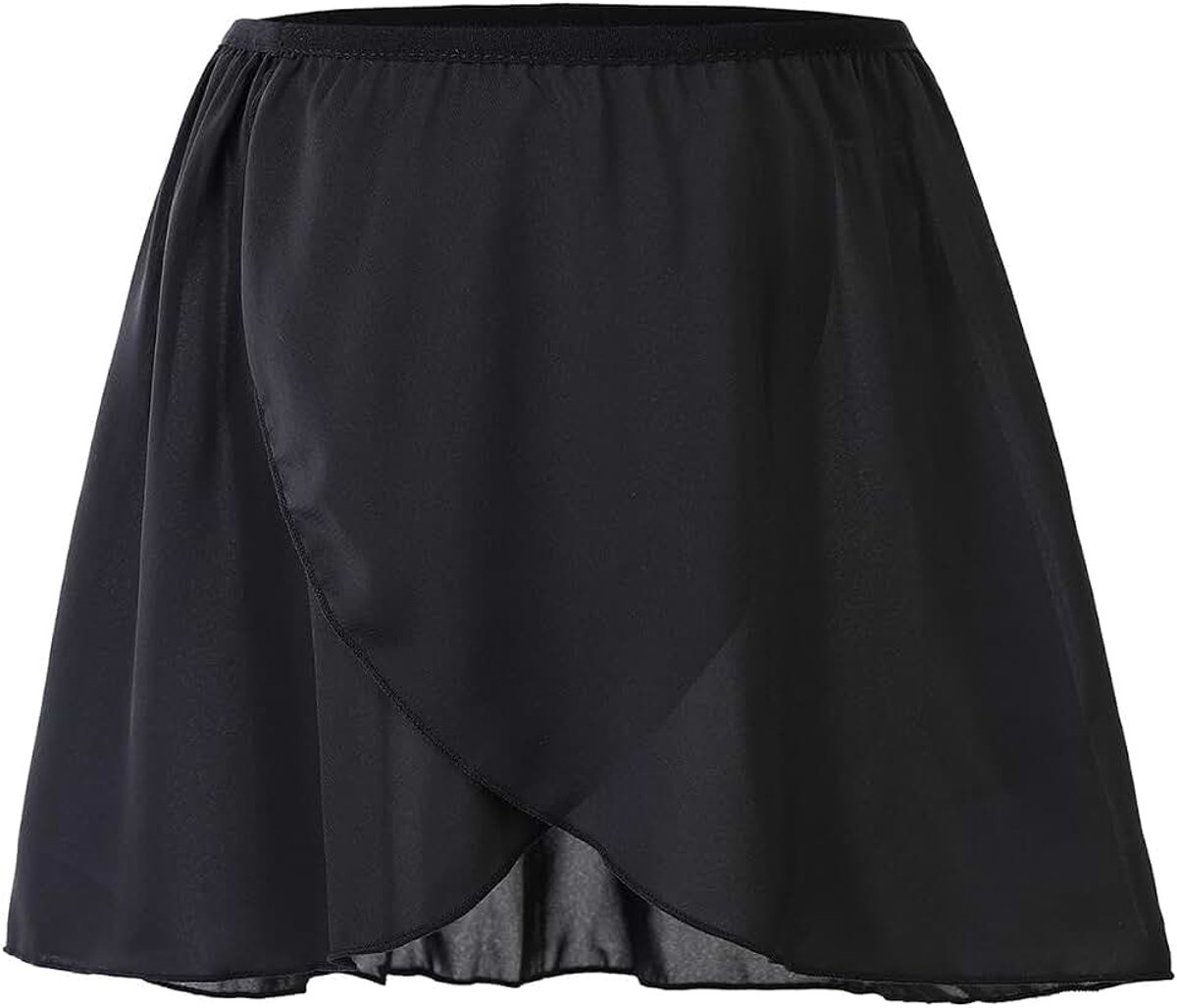Dansrok, chiffon, balletrok, meisjes, met elastische tailleband, voor kinderen en dames