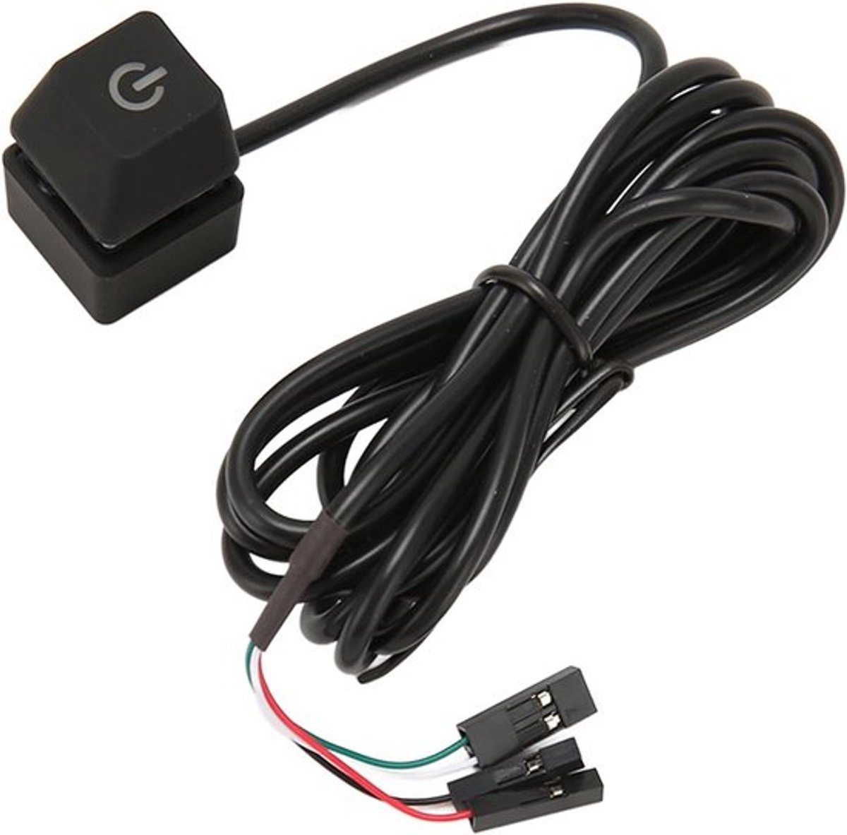 Extensie voor PC Aan/Uit Knop, Externe Schakelaar voor Computer en HDD, 5M Adapter Kabel voor Voeding en Controle