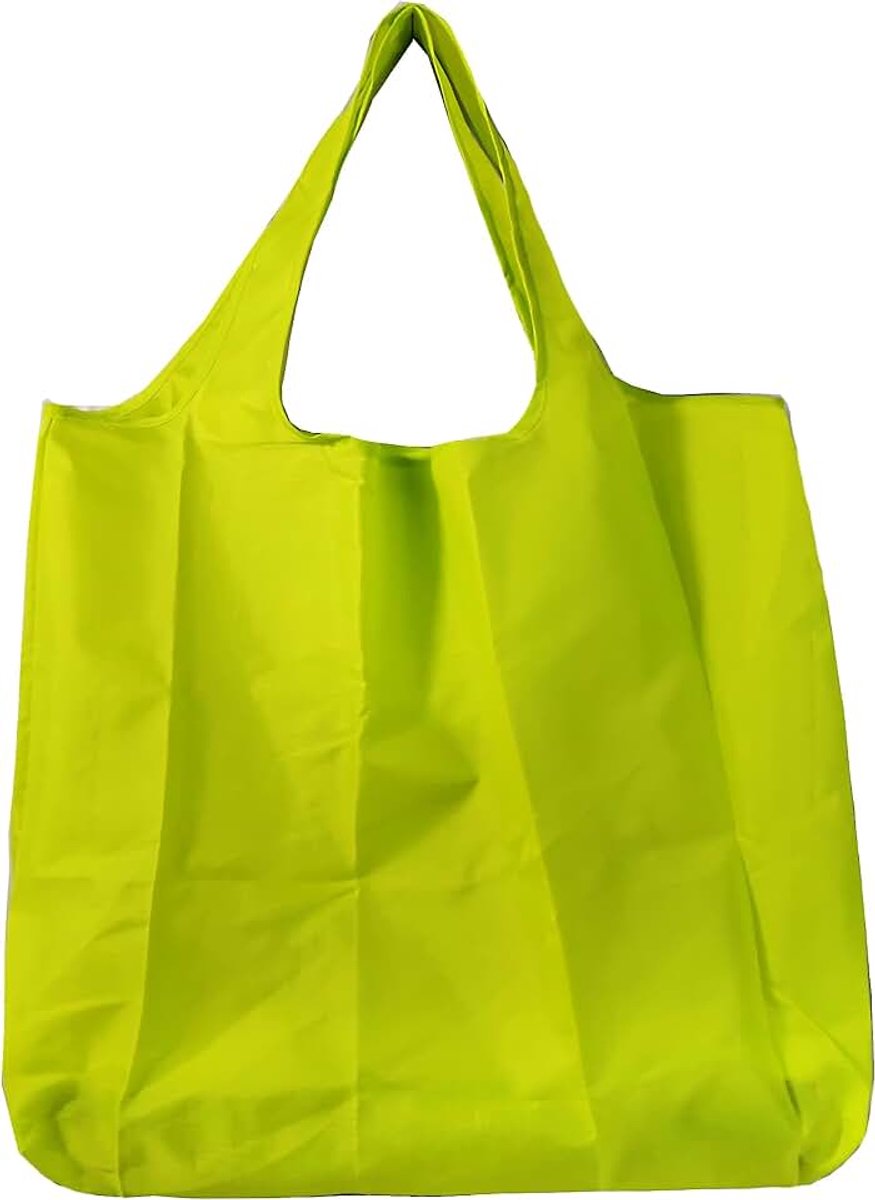 Liliana Grote opvouwbare tas, 43 x 66 cm, herbruikbare boodschappentas, lichte handtas, sneldrogend, scheurvast voor winkelen, reizen, uitstapjes