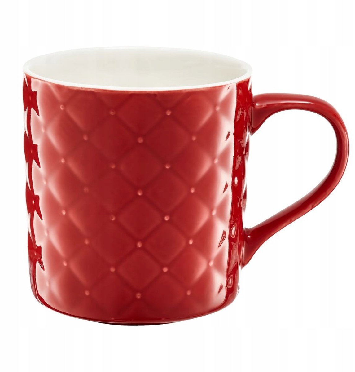 Ambition Glamour Mok 420 ml - Rood Porselein