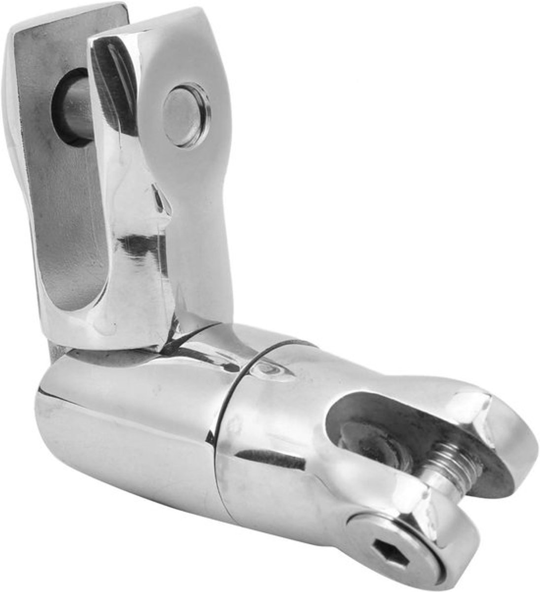 Zware boot anker ketting - Marine - Roestvrij staal - Kettingswartel - Ankerconnector - Geschikt voor boten - 6 mm - 8 mm - Afmeerketting voor boot - 316 roestvrij staal - Ankerketting.