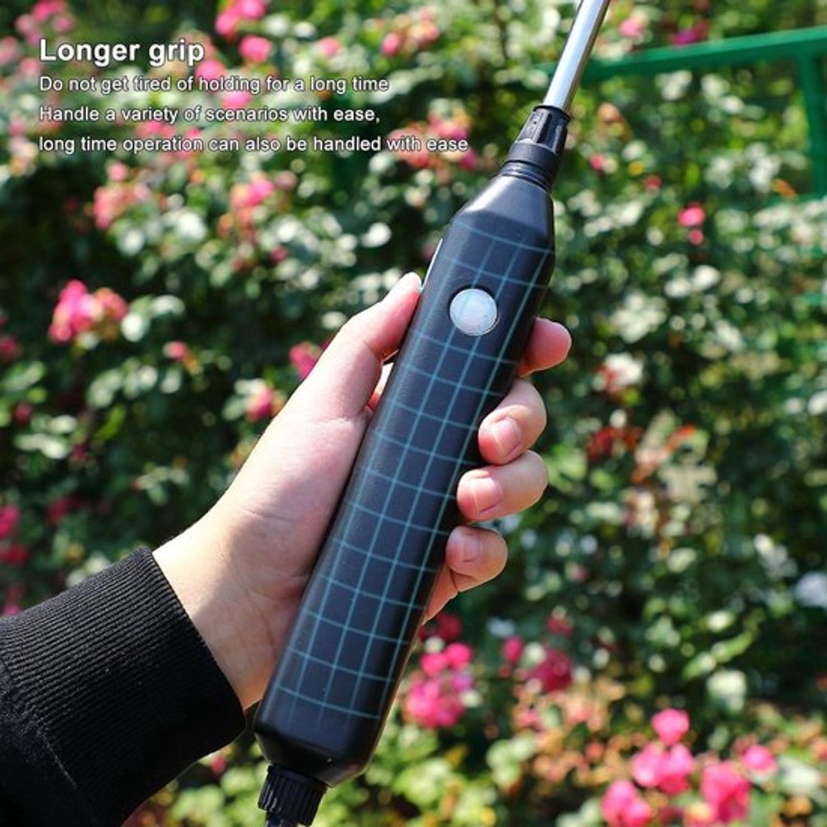Elektrische Tuinsproeier - Waterslang - Tweeërlei Gebruik - Pompsproeier - Bloemen en Gazon - Geschikt voor Tuinbewatering met 9,8 Ft Slang