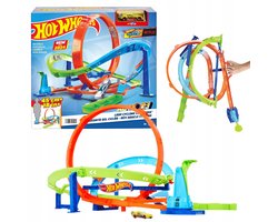 Hot Wheels City Grote Loop & Launcher Set met Auto