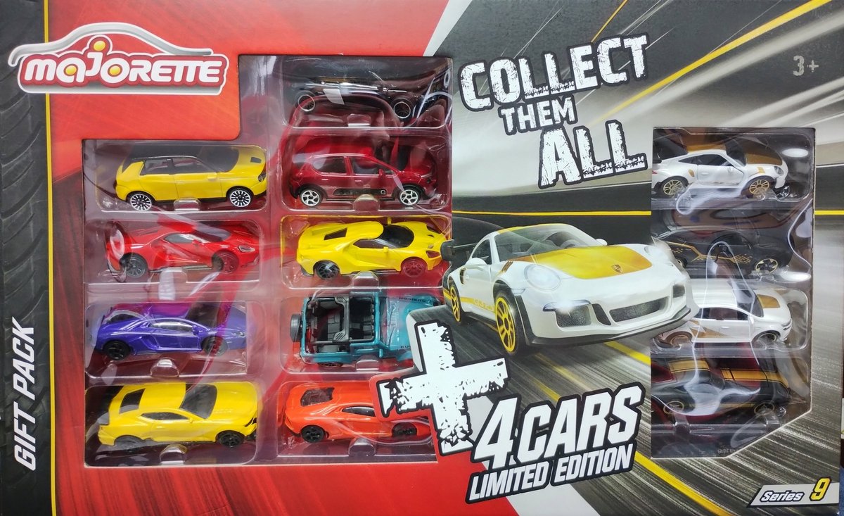Majorette Series 9 Gift Pack - 13-delige set auto's