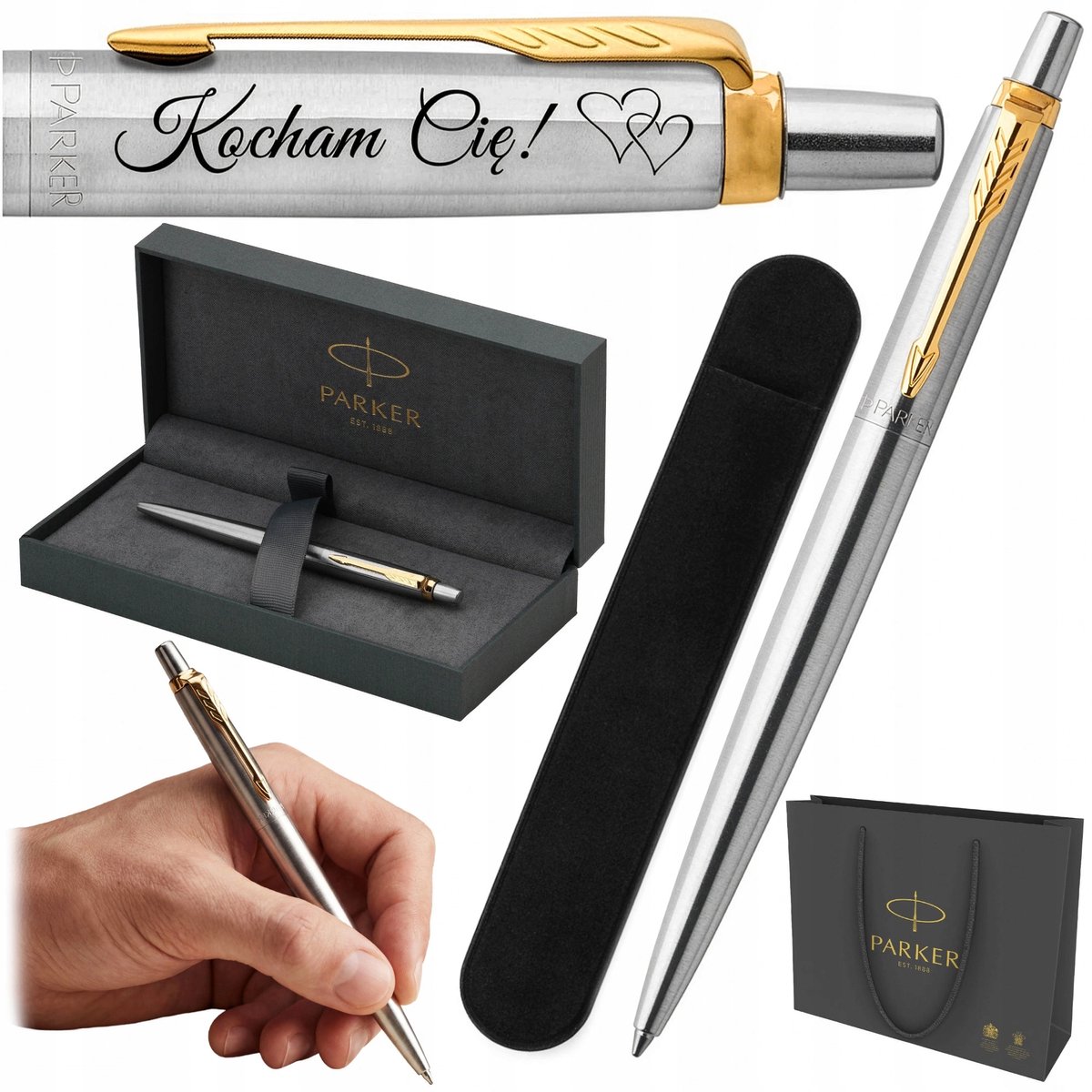 Parker Jotter luxe set met gravure - perfect cadeau