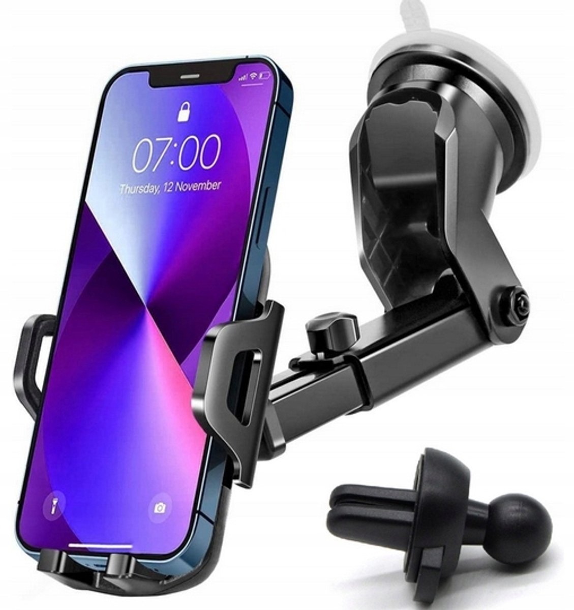 Sterke Autohouder Telefoon voor Windscherm, Dashboard, Ventilatie
