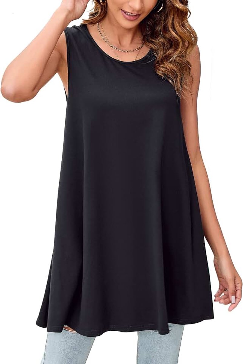 Dames tuniek tops korte mouw casual dames tunieken bloemen bedrukte lange blouses T-shirts ronde hals stretch comfortabel S-3XL