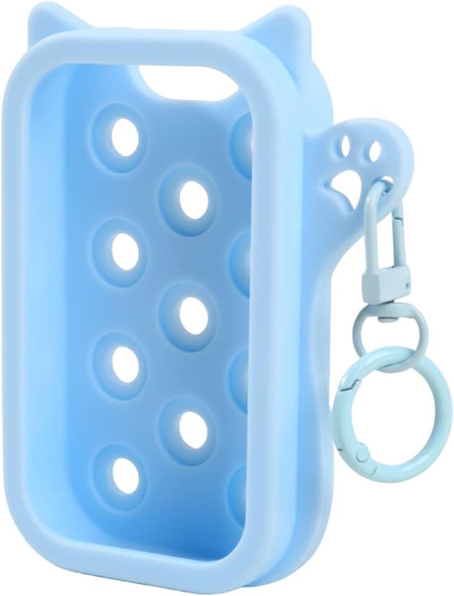 Desinfectiemiddel siliconen hoes - draagbare 12,0 cm grote standaard voor de handwas, compacte reisgelhoes, veilige en soepele anti-condensbescherming, hygiënisch