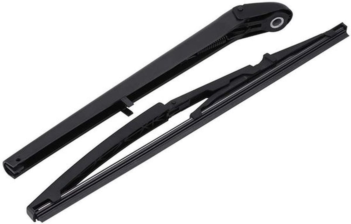 Ruitenwisserblad Achter - Ruitenwisserarm - Ruitenwisserbladen - Wisserarm - Messenset - Vervangen voor Panda Active/Mic/Eleganza 2 - Ruitenwisser