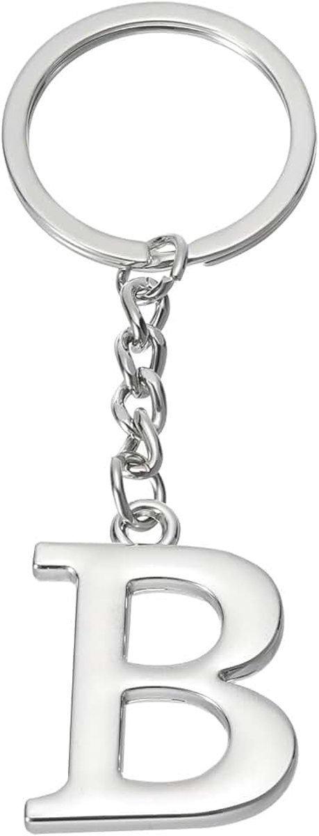 Sleutelhanger met eerste brief, letter een sleutelhanger hanger sleutelhanger