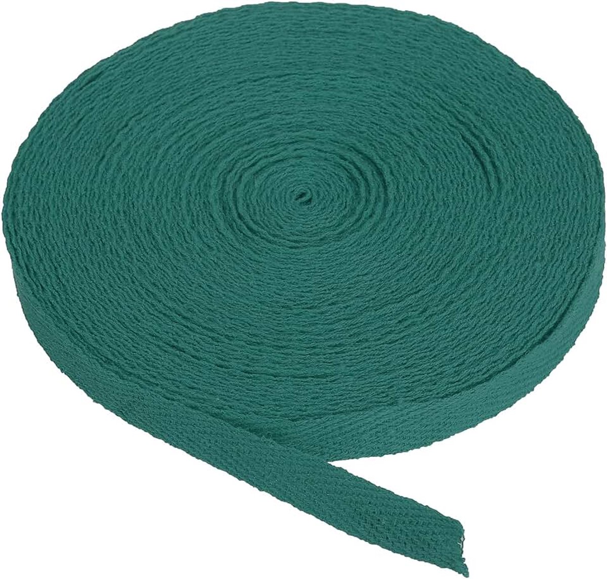 Katoen Twill Tape 10mm 10 Yards Katoen Lint Bias Binding Tape Visgraat Tape Voor Naaien Binding Gift Wrapping Craft DIY Donkergroen