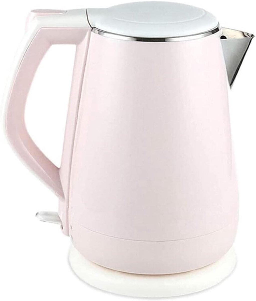 Elektrische Waterkoker - Snelkoker - Snel Water Koken - Automatische Uitschakeling - 1.5 Liter - Roze