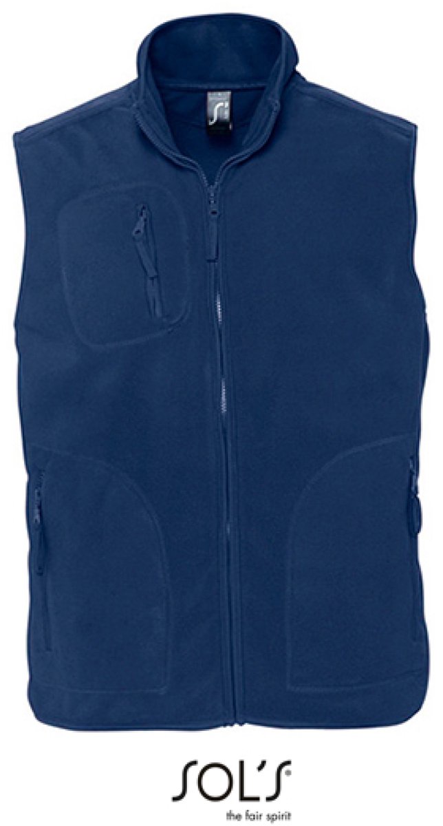SOL´S Unisex Fleece Vest Norway Blauw