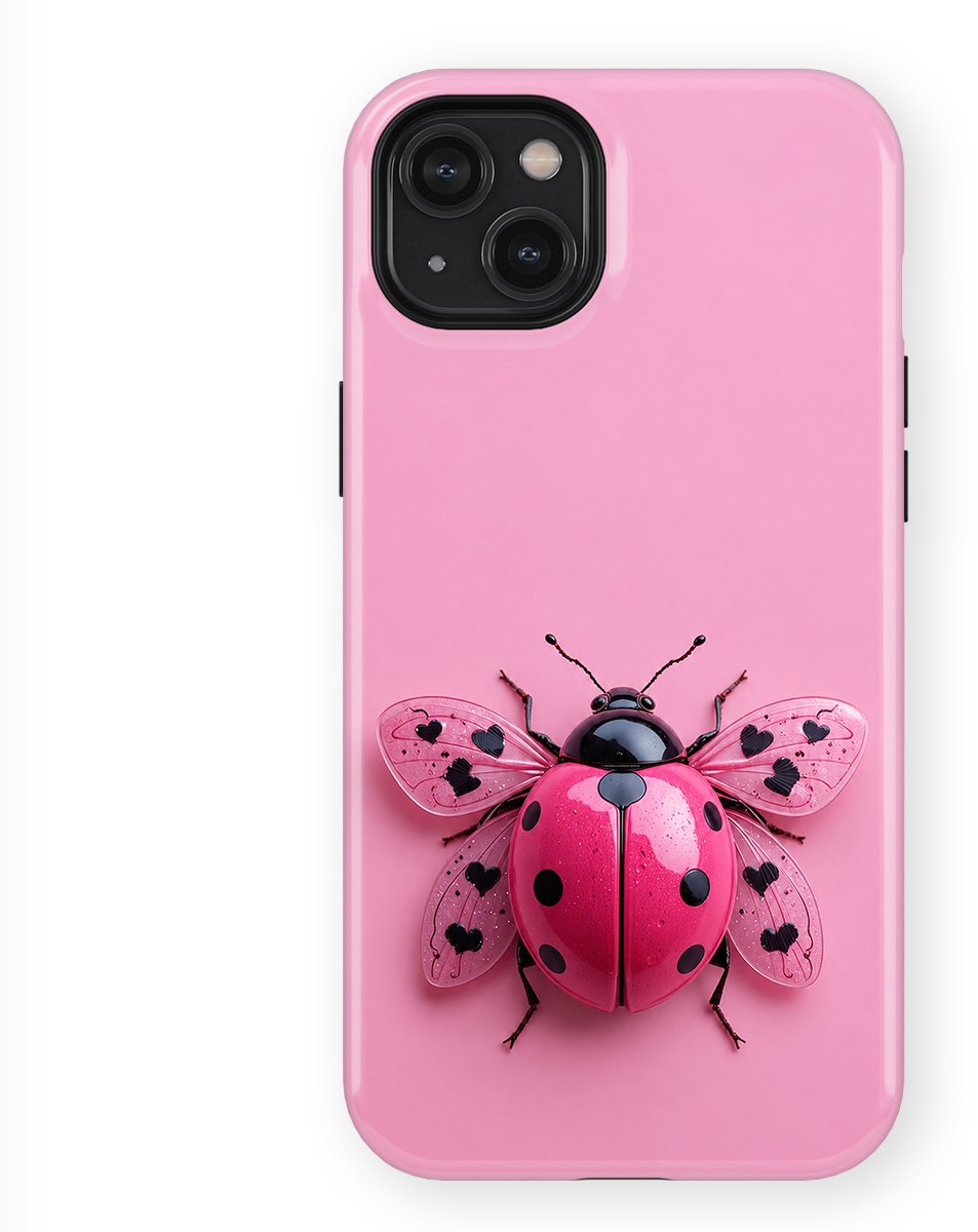 DripCase - Bugs Life Backcover met Mag geschikt voor iPhone 15 Plus - Lovebug